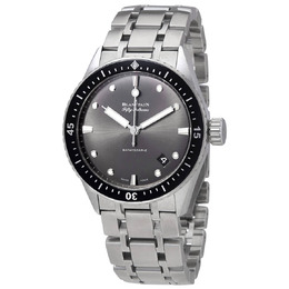 Blancpain Fifty Fathoms Bathyscaphe Meteor Grey Dial Automatic Mens Watch 5000-1110-70b