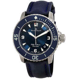 Blancpain Fifty Fathoms Automatic Blue Dial Mens Watch 5015-12b40-o52a