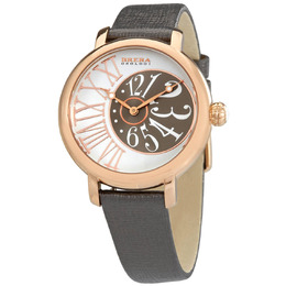 Brera Orologi Valentina Elegant Quartz White Dial Ladies Watch brvael3802-antr-saf