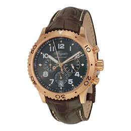 Breguet Transatlantique Type XXI Flyback Chronograph Rose Gold Mens Watch 3810br929zu