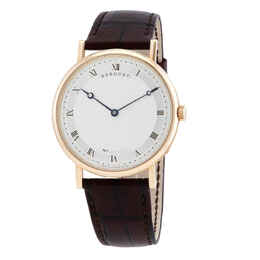 Breguet Classique 18kt Rose Gold Silver-tone Dial Mens Watch 5157br/11/9v6