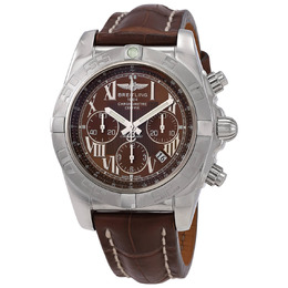 Breitling Chronomat B01 Chronograph Automatic Chronometer Brown Dial Mens Watch ab011011/q566.739p.a20ba.1