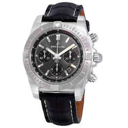 Breitling Chronomat Chronograph Automatic Blackeye Gray Mens Watch ab0115101f1p1