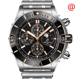 Breitling Chronomat Perpetual Chronograph Automatic Chronometer Black Dial Mens Watch i19320251b1a1