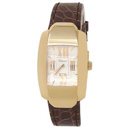Pre-owned Chopard La Strada Quartz Silver Dial Ladies Watch 419255-0001