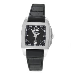 Pre-owned Chopard Two O Ten Quartz Black Dial Ladies Watch 8464