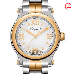 Chopard Happy Sport Quartz Silver Dial Ladies Watch 278590-6002