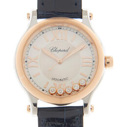 Chopard Happy Sport Automatic Silver Dial Ladies Watch 278608-6001
