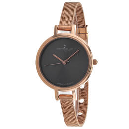 Christian Van Sant Grace Quartz Grey Dial Ladies Watch cv0286