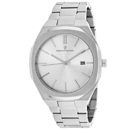 Christian Van Sant Octavius Slim Quartz Silver Dial Mens Watch cv0521