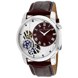 Christian Van Sant Sprocket Auto-Quartz Brown Dial Mens Watch cv1544