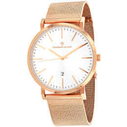 Christian Van Sant Paradigm Quartz Silver Dial Mens Watch cv4322