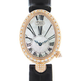 Breguet Reine De Naples Automatic Diamond White Dial Unisex Watch 8928br51944dd0d3l