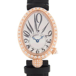 Breguet Reine de Naples Diamond White Dial Ladies Watch 8928br/5w/944/dd0d