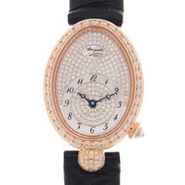 Breguet Reine de Naples Automatic Diamond Unisex Watch 8928br/8d/944.dd0d