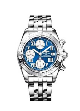 Breitling Chrono Cockpit Chronograph Automatic Blue Dial Mens Watch a1335812/c678.361a