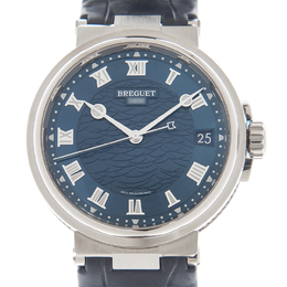 Breguet MARINE Automatic Blue Dial Mens Watch 5517bb/y2/9zu