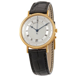 Breguet Classique Automatic 18kt Yellow Gold Silver Dial Mens Watch 5930ba/12/986