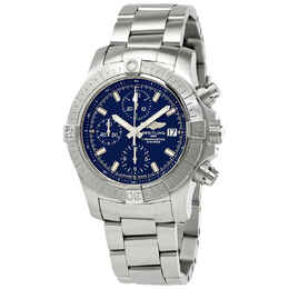 Breitling Avenger Chronograph Automatic Blue Dial Mens Watch A13385102C1A