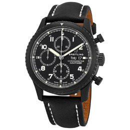 Breitling Navitimer 8 Chronograph Automatic Chronometer Black Dial Mens Watch m13314101b1x1