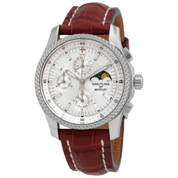 Breitling Bentley Mark VI Complications Chronograph Automatic Chronometer Silver Dial Mens Watch p1936212/g629.735p.a20ba