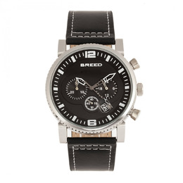 Breed Ryker Chronograph Black Dial Mens Watch 8202