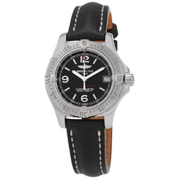 Breitling Colt Oceane II Quartz Chronometer Black Dial Ladies Watch a7738011/b785.408x.a14ba.1