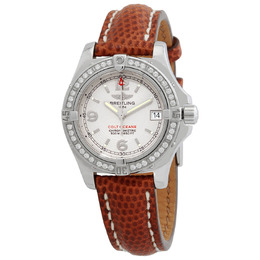Breitling Colt Oceane II Quartz Diamond Silver Dial Ladies Watch a7738053/g600.134z.a14ba