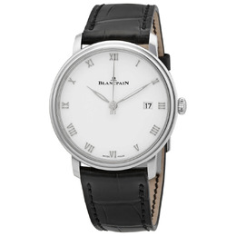 Blancpain Villeret Ultraplate Automatic White Dial Mens Watch 6224 1127 55b