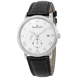 Blancpain Villeret Small Seconds Date & Power Reserve Mechanical Mens Watch 6606-1127-55b
