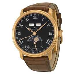 Blancpain Villeret Complete Calendar 8 Days Mens Watch 6639-3637-55b