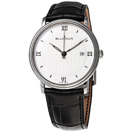 Blancpain Villeret Automatic Silver Dial Mens Watch 6651-1143-55b