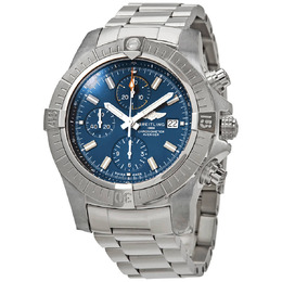 Breitling Avenger Chronograph Automatic Blue Dial Mens Watch a13317101c1a1