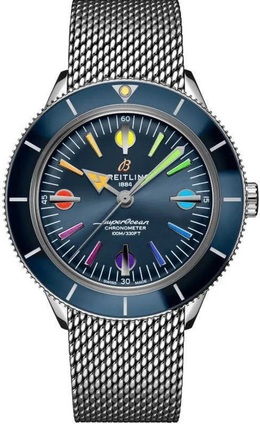 Breitling Superocean Heritage 57 Limited Edition II Automatic Blue Dial Mens Watch a103702a1c1a1