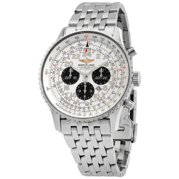 Breitling Navitimer Chronograph Automatic Silver Dial Mens Watch a2332212/g533.442a
