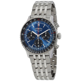 Breitling Navitimer B01 Chronograph Automatic Blue Dial Mens Watch ab0139241c1a1