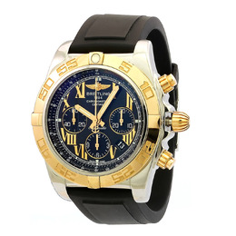 Breitling Chronomat 44 Chronograph Automatic Black Dial Mens Watch cb011012/b957.131s.a20s.1