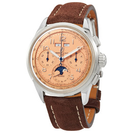 Breitling Premier B25 Datora Chronograph Automatic Brown Dial Mens Watch ab2510201k1p1