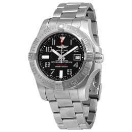 Breitling Avenger II Seawolf Automatic Chronometer Black Dial Mens Watch BC31/169A a17331101b2a1
