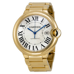 Cartier Ballon Bleu Large 18kt Yellow Gold Mens Watch w69005z2