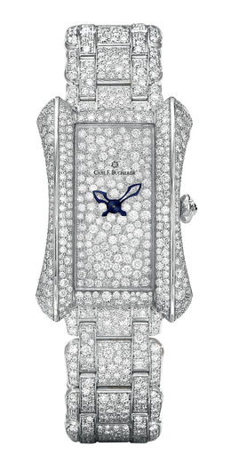 Carl F. Bucherer Alacria Swan Ladies Watch 00.10702.02.90.27 - White Gold Diamond Pave Edition