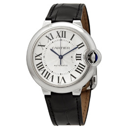 Cartier Ballon Bleu Automatic Silver Dial Ladies Watch wsbb0028