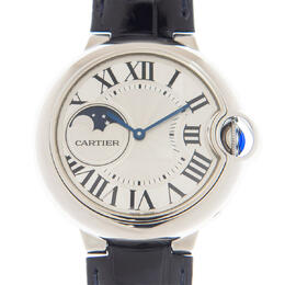 Cartier Ballon Bleu Automatic Silver Dial Mens Watch wsbb0029
