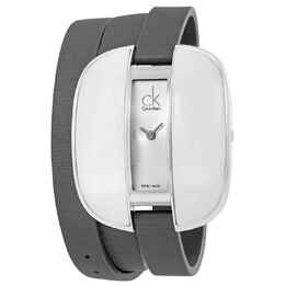 Calvin Klein Treasure Silver Dial Ladies Watch k2e23620