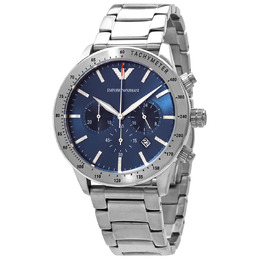 Emporio Armani Chronograph Quartz Blue Dial Mens Watch ar11306