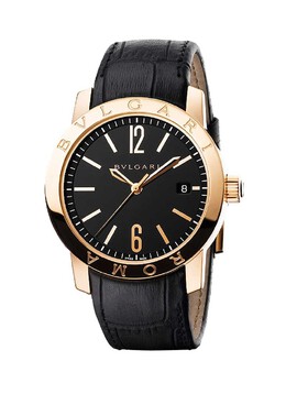 Pre-owned Bulgari Bulgari Bulgari Black Dial Mens Watch 102261