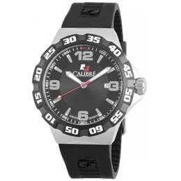 Calibre Lancer Black Dial Mens Chronograph Watch SC-4L1-04-007