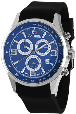 Calibre Mauler Blue Dial Chronograph Mens Watch SC-4M1-04-003