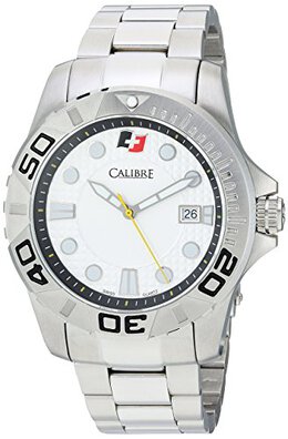 Calibre Akron Mens Stainless Steel Watch SC-5A1-04-001