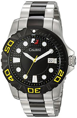 Calibre Akron Mens Two Tone Watch SC-5A1-04-042